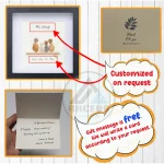 Personalized Family Pebble Art, Housewarming Gift Pebble Painting, Custom Pebble Art Family, Gift For Family, New Home Pebble Art Gift - Image 3