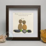 Personalized Best Friend Pebble Picture, Friend Pebble Picture, Gifts For Her, Gifts For Friends, Best Friend Birthday Christmas Gift - Image 4